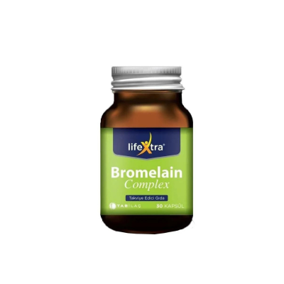 LifeXtra Bromelain Complex 30 Kapsül - 1