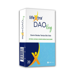 LifeXtra DAOVeg Diamin Oksidaz Takviye Edici Gıda 30 Tablet - LİFEXTRA