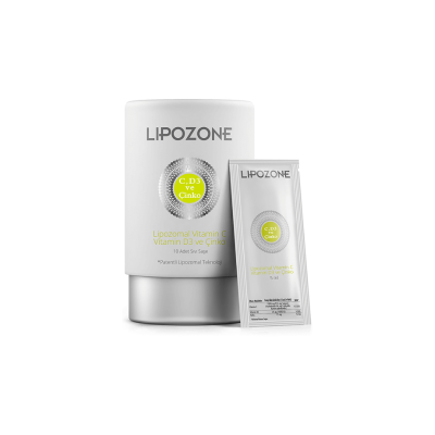 Lipozone Vitamin C Vitamin D3 ve Çinko 5 mlx10 Adet Sıvı Saşe - 1
