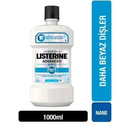 Listerine Advanced White Ağız Bakım Suyu 1 lt - 1