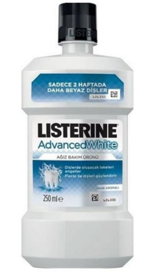Listerine Advanced White Diş Beyazlatıcı Gargara 250ml - 1
