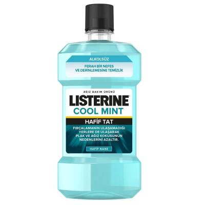Listerine Cool Mint Hafif Nane Ağız Çalkalama Suyu 500 ml - 1