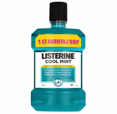 Listerine Cool Mint Nane Aromalı 1 lt Gargara - 1