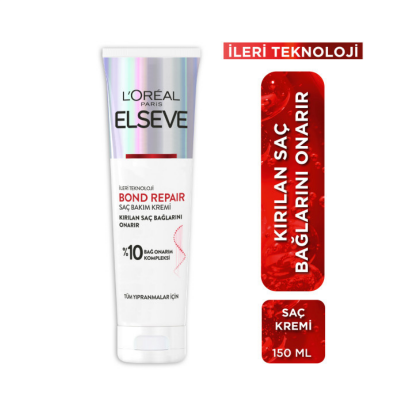 Loreal Elseve Bond Repair Onarıcı Bakım Kremi 150 ml - 1