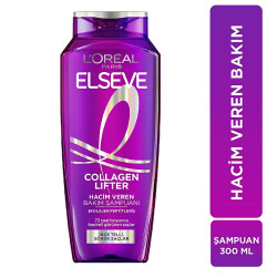 Loreal Elseve Collagen Lifter Kolajen Peptitleri İçeren Hacim Veren Saç Bakım Şampuanı 300 ml - Loreal Elseve