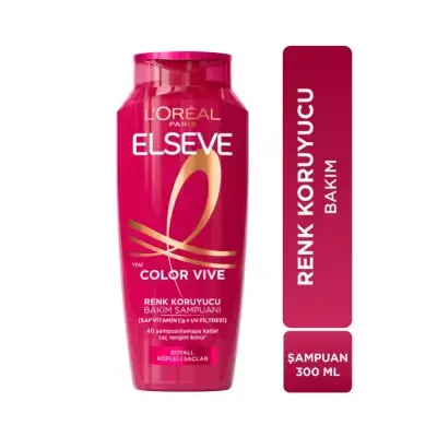 Loreal Elseve Color Vive Renk Koruyucu Bakım Şampuanı 300 ml - 2