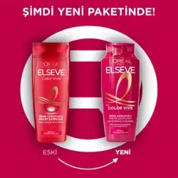 Loreal Elseve Color Vive Renk Koruyucu Bakım Şampuanı 300 ml - 3