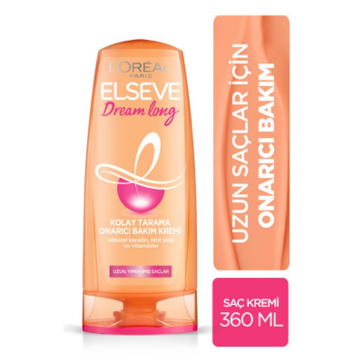 Loreal Elseve Dream Long Kolay Tarama Saç Bakım Kremi 360 ml - 1