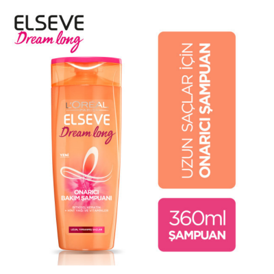 Loreal Elseve Dream Long Onarıcı Bakım Şampuanı 360 ml - 1