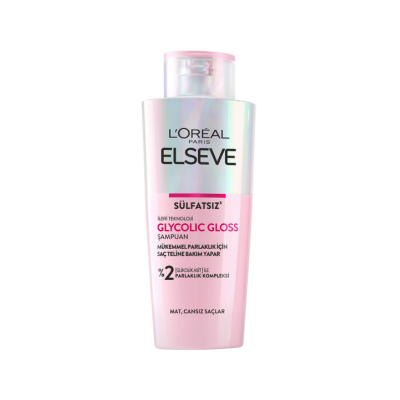 Loreal Elseve Glycolic Gloss Sülfatsız Şampuan 200 ml - 1