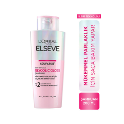 Loreal Elseve Glycolic Gloss Sülfatsız Şampuan 200 ml - 2