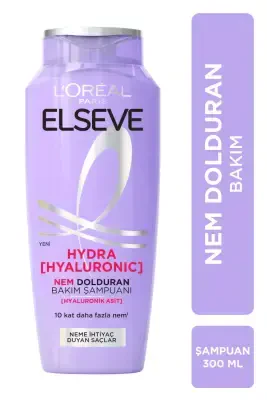 Loreal Elseve Hydra [Hyaluronic] Nem Dolduran Şampuan 300 ml - 1