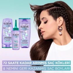 Loreal Elseve Hydra [Hyaluronic] Pure Nemlendiren Saç Bakım Kremi 250 ml - 3