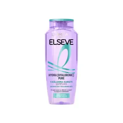 Loreal Elseve Hydra [Hyaluronic] Pure Yağlanma Karşıtı Şampuan 300 ml - 1
