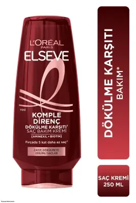 Loreal Elseve Komple Direnç Dökülme Karşıtı Bakım Kremi 250 ml - 1