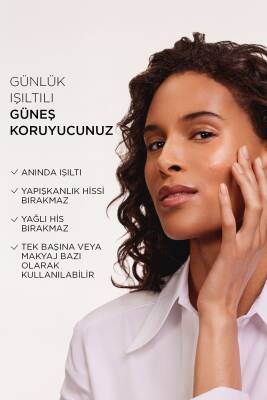 Loreal Paris Bright Reveal Spf 50+ Koyu Leke Karşıtı Renkli Fluid Güneş Kremi 50 ml - Medium - 3
