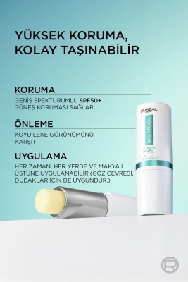 Loreal Paris Bright Reveal Spf 50+ Ultra Koruyucu Stick Yüz Güneş Kremi 9 ml - 5