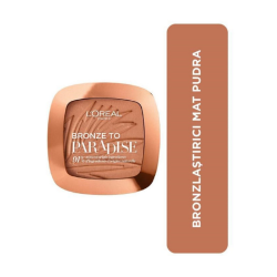 Loreal Paris Bronze to Paradise Mat Bronzlaştırıcı Pudra - 02 Baby One More Tan - 3