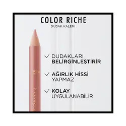 Loreal Paris Color Riche Le Lip Crayon Dudak Kalemi - 601 Worth It - 3