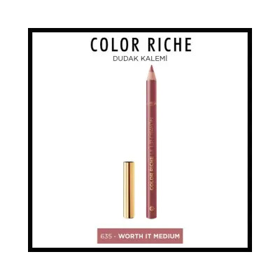 Loreal Paris Color Riche Le Lip Crayon Dudak Kalemi - 635 Worth It Medium - 2