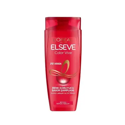 Loreal Paris Elseve Color Vive 2'si 1Arada Renk Koruyucu Şampuan 360 ml - 1