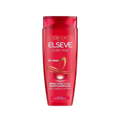 Loreal Paris Elseve Color Vive 2'si 1Arada Renk Koruyucu Şampuan 360 ml - 1