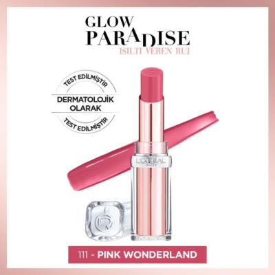 Loreal Paris Glow Paradise Balm-in-Lipstick - 111 Pink Wonderland - 2