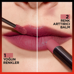 Loreal Paris Infaillible 2-Step 24 Saat Kalıcı Likit Ruj & Balm - 302 Rose Eternite - 9
