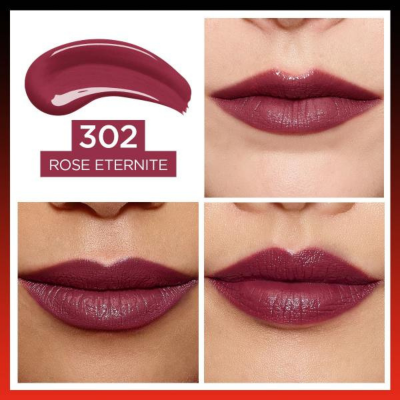 Loreal Paris Infaillible 2-Step 24 Saat Kalıcı Likit Ruj & Balm - 302 Rose Eternite - 10