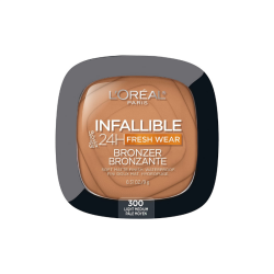 Loreal Paris Infaillible 24H Fresh Wear Matte Bronzer -300 Light Medium - Loreal Paris