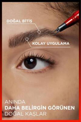 Loreal Paris Infaillible Faux Brow Ultra İnce Uçlu Kaş Kalemi - Light Brunette - 6