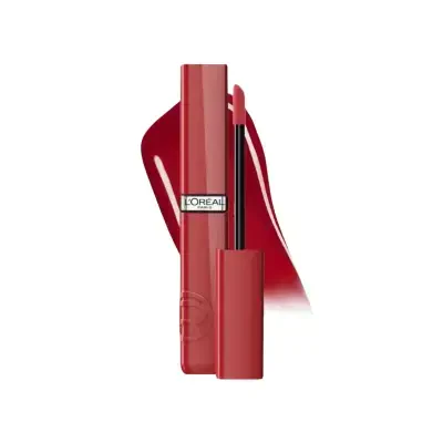 Loreal Paris Infaillible Laque Resistance Likit Parlak Ruj - 215 Drunk in Rose - 1