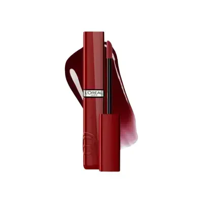 Loreal Paris Infaillible Laque Resistance Likit Parlak Ruj - 550 Noir Cherry - 1