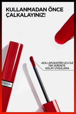 Loreal Paris Infaillible Laque Resistance Likit Parlak Ruj - 635 Worth It Medium - 3
