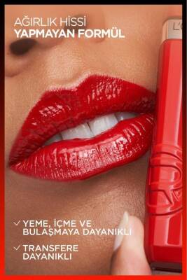 Loreal Paris Infaillible Laque Resistance Likit Parlak Ruj - 635 Worth It Medium - 6