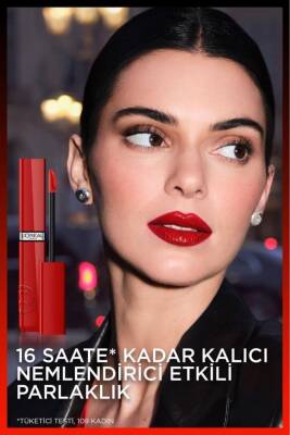 Loreal Paris Infaillible Laque Resistance Likit Parlak Ruj - 635 Worth It Medium - 7