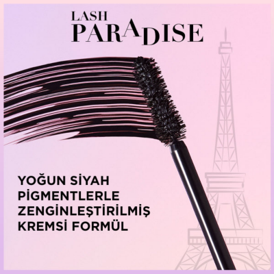 Loreal Paris Lash Paradise Intense Black Ekstra Siyah Maskara - 4