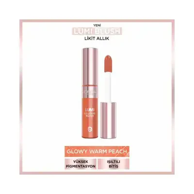 Loreal Paris Lumi Likit Allık - 627 Glowy Warm Peach - 2