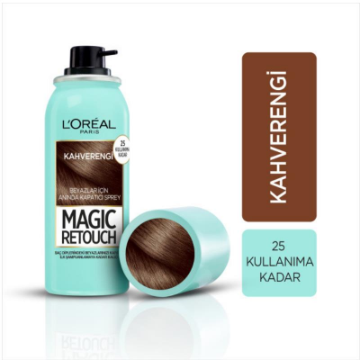 Loreal Paris Magic Retouch Sprey- Kahverengi - 1