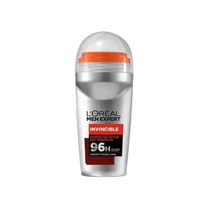 Loreal Paris Men Expert Invincible 96 Hours Roll On Deodorant 50 ml - 1