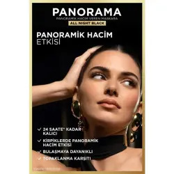 Loreal Paris Panorama Maskara 9,9 ml - All Night Black - 3