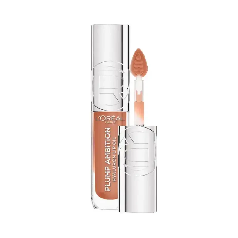 Loreal Paris Plump Ambition Hyaluron Lip Oil - 641 Latte Glace -1