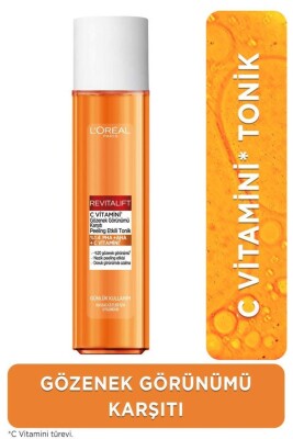 Loreal Paris Revitalift C Vitamini Gözenek Karşıtı Peeling Etkili Tonik 180 ml - 1
