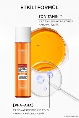 Loreal Paris Revitalift C Vitamini Gözenek Karşıtı Peeling Etkili Tonik 180 ml - 4