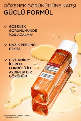 Loreal Paris Revitalift C Vitamini Gözenek Karşıtı Peeling Etkili Tonik 180 ml - 5