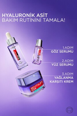 Loreal Paris Revitalift Filler Yağlanma Karşıtı Su Bazlı Nemlendirici Jel Krem 50 ml - 7