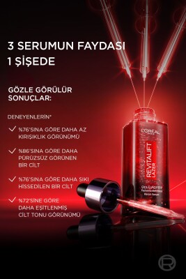 Loreal Paris Revitalift Lazer Yaşlanma Belirtileri Karşıtı Üçlü Peptit Bakım Serumu 30 ml - 4