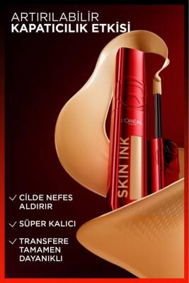 Loreal Paris Skin Ink Kapatıcı Fondöten - 100 - 5