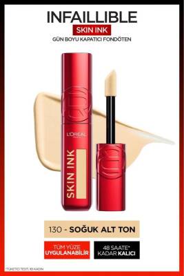 Loreal Paris Skin Ink Kapatıcı Fondöten - 130 - 2