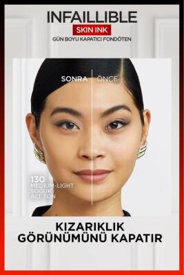 Loreal Paris Skin Ink Kapatıcı Fondöten - 130 - 7